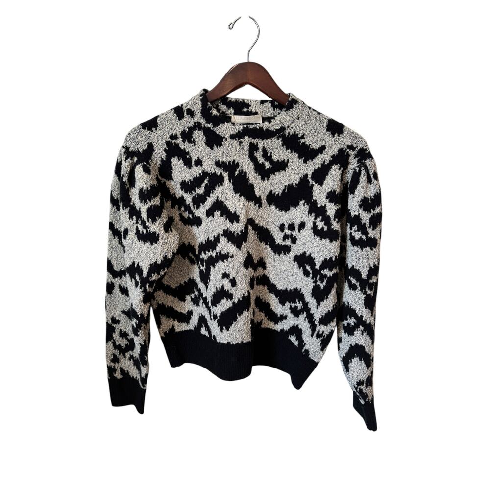 ULLA JOHNSON NWT Wool Blend Sweater Size Small Nalla Onyx $495 MSRP Quiet Luxury - Picture 2 of 11